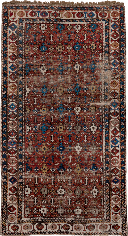 Vintage Shirvan Area Rug (4' x 7')